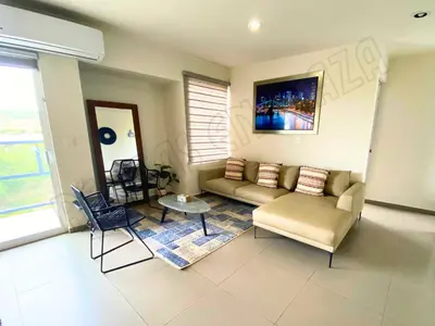 Zona de estar de Residencial Coto Mareta 7 Excelente Departamento con Alberca en Zona Exclusiva de Mazatlán