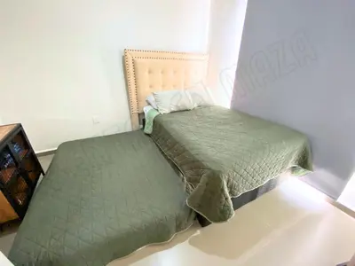 Cama o camas de una habitación en Residencial Coto Mareta 8 Excelente Departamento con Alberca en Zona Exclusiva de Mazatlán