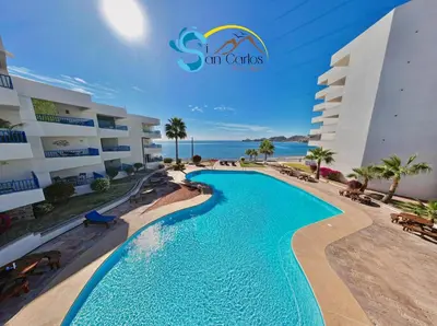 Piscina en o cerca de Suite Posada frente al mar, Si San Carlos 212