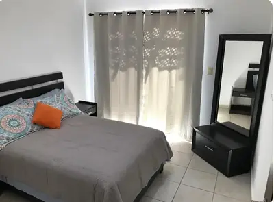 Cama o camas de una habitación en Residencial Las Brisas Nuevo Altata con wifi