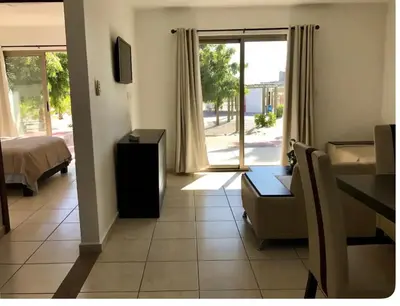Cama o camas de una habitación en Residencial Las Brisas Nuevo Altata con wifi