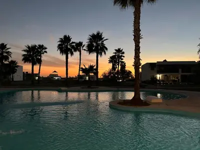 Piscina en o cerca de Residencial Las Brisas Nuevo Altata con wifi