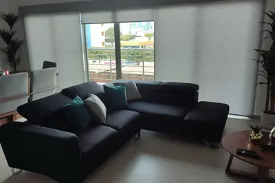 Zona de estar de Departamento Vacacional Forte