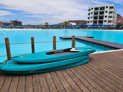 Piscina en o cerca de Mazatlán Bluu Condominio de Lujo con Laguna