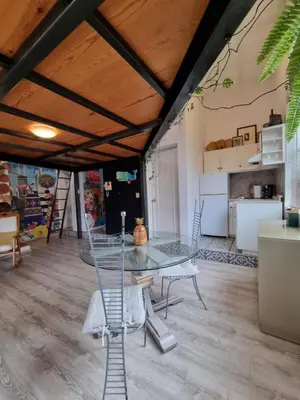 Zona de estar de el nido! Private stay at nice apartment North blvd Saltillo Mexico