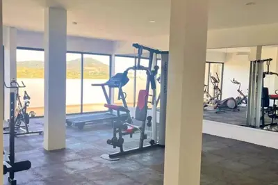 Gimnasio o instalaciones de fitness de Marina Cerritos Coral del Mar - 4 Albercas de Lujo - 1 Min Playas