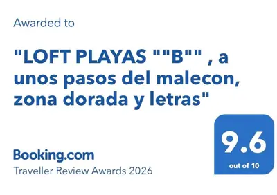Certificado, premio, señal o documento que está expuesto en LOFT PLAYAS 