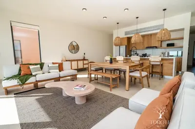 Una cocina o zona de cocina en Casa Maca Bahía de Kino Penthouse Frente a la Playa