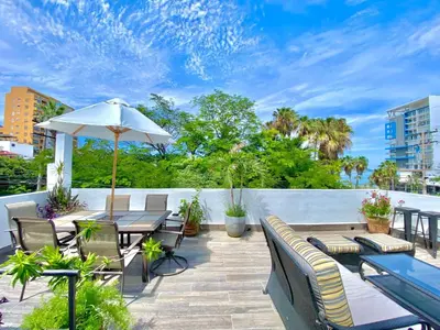 Plano de Ecosuite 1, cerca del océano y del centro de Mazatlán