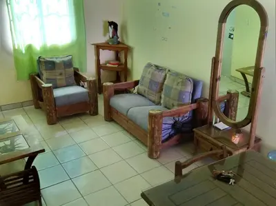 Zona de estar de La casa Rustica
