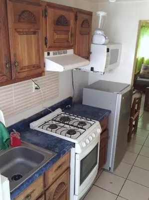 Una cocina o zona de cocina en La casa Rustica
