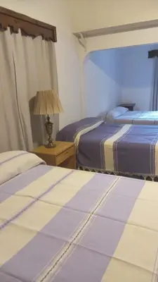 Cama o camas de una habitación en Casas Rio Mulege