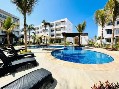 Piscina en o cerca de ideal para relajarte cerca de playa by G P S rentas