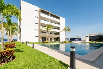 Piscina en o cerca de Loft para 4 personas con alberca