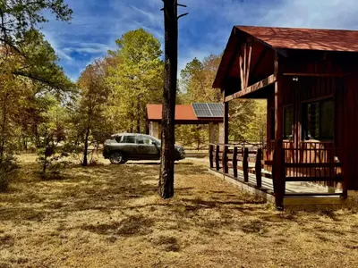 Paisaje cerca de este chalet de montaña