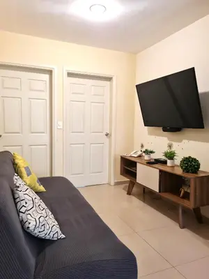 Una televisión o centro de entretenimiento en Departamento Olamar