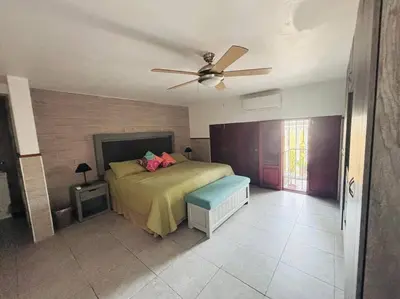 Cama o camas de una habitación en Departamento en el centro de Mazatlán para parejas