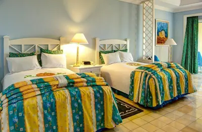 Cama o camas de una habitación en Pueblo Bonito Emerald Bay Resort & Spa