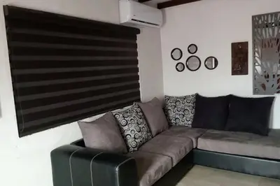 Plano de Dpto con jacuzzi y patio privado