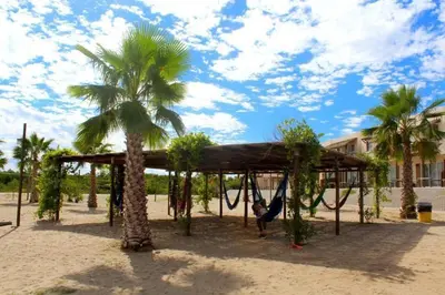 Zona de juegos infantil en Depa playa esmeralda