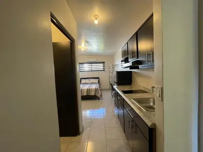 Una cocina o zona de cocina en Estudios OM