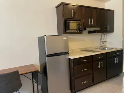 Una cocina o zona de cocina en Estudios OM