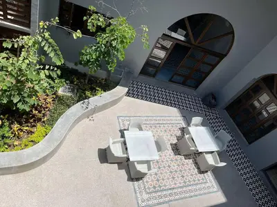 Un patio o zona al aire libre en CASA VICTORIA Departamento exclusivo y único en Centro Histórico
