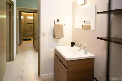 Un baño de Departamento Con Alberca