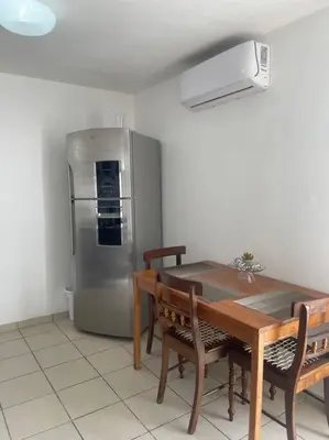 Una cocina o zona de cocina en Departamento cómodo e impecable