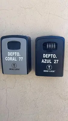 Plano de Agradable depto con estacionamiento y portón eléctrico