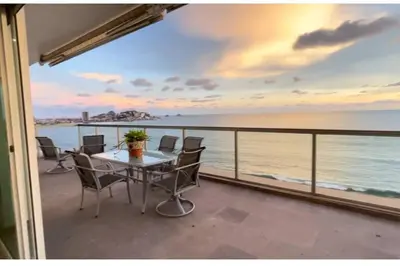Vista general del mar o vista desde el apartamento