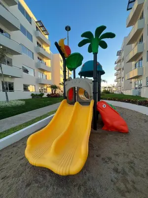 Zona de juegos infantil en Blue Mazatlán