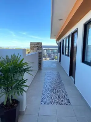 Un balcón o terraza de 4 Simplemente para ti