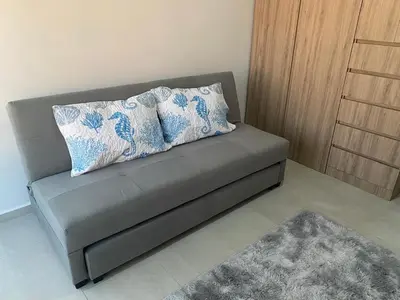 Zona de estar de Vacacional Bluú Hábitat Lagoons