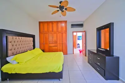 Cama o camas de una habitación en Beautiful Residence in the most exclusive preserve