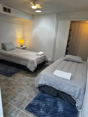 Cama o camas de una habitación en La casa del Ejido
