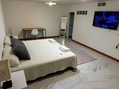 Cama o camas de una habitación en La casa del Ejido