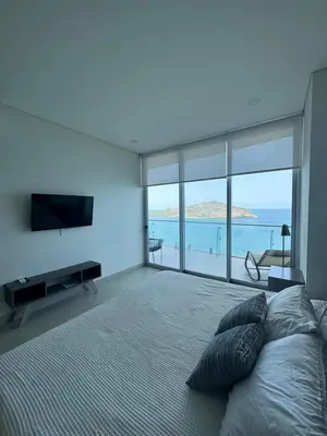 Cama o camas de una habitación en Camino al Mar
