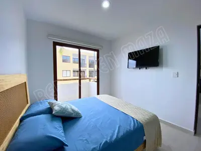 Cama o camas de una habitación en Nuevo y Comodo Departamento con Vista - Oceanna 1B