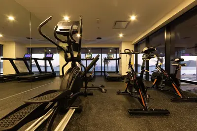 Gimnasio o instalaciones de fitness de Holiday Inn Express & Suites Mazatlan by IHG