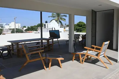 Un balcón o terraza de Centro histórico cerca del mar