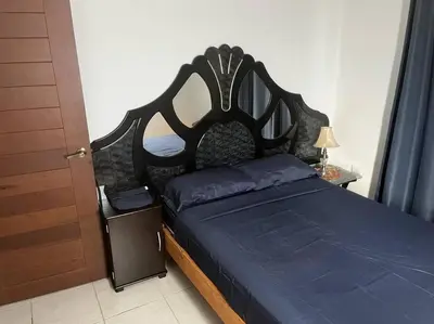 Cama o camas de una habitación en Departamento en Nuevo Altata