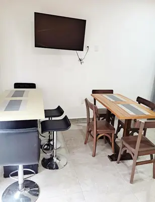 Una televisión o centro de entretenimiento en Lomas de Mazatlán - Zona Dorada y 1 Min Playas