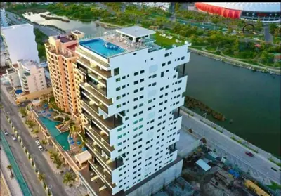 Edificio en el que se encuentra el apartamento