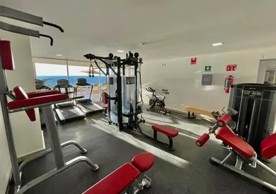 Gimnasio o instalaciones de fitness de Sunset View Condo