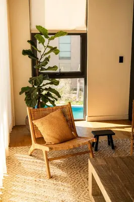 Zona de estar de Penthouse Punta Península Bahía de Kino