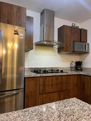 Una cocina o zona de cocina en A house near nature