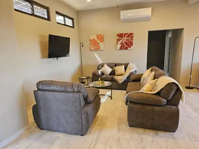Zona de estar de Hermoso Penthouse