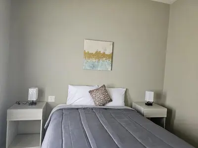 Cama o camas de una habitación en Hermoso Penthouse