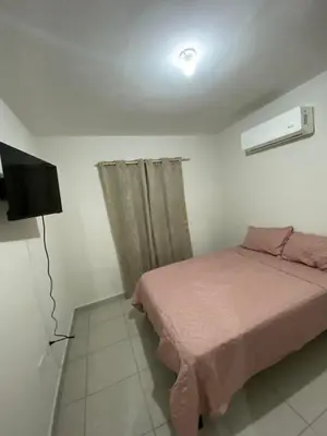 Cama o camas de una habitación en Departamento Privado con Piscina